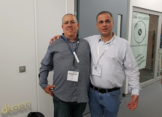 יאיר תמם תומר צין תערוכת אודיו מינכן 2017