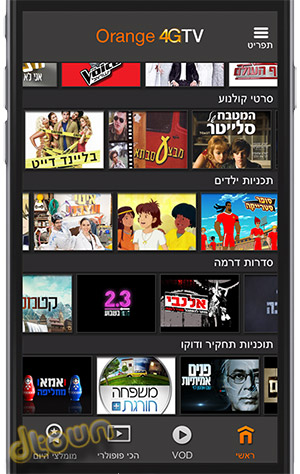Orange 4G TV