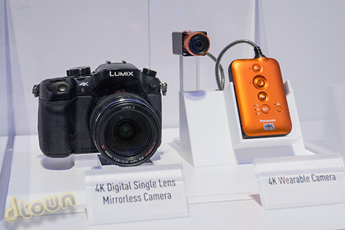פנסוניק HX-A500 - מצלמת אקסטרים 4K לצד דגם GH4