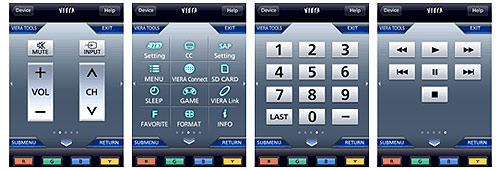 Panasonic Viera Remote - אפליקציית שלט רחוק Panasonic Viera Remote - אפליקציית שלט רחוק