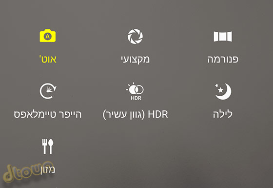 מצלמה גלקסי A7 - ביקורת סמארטפון