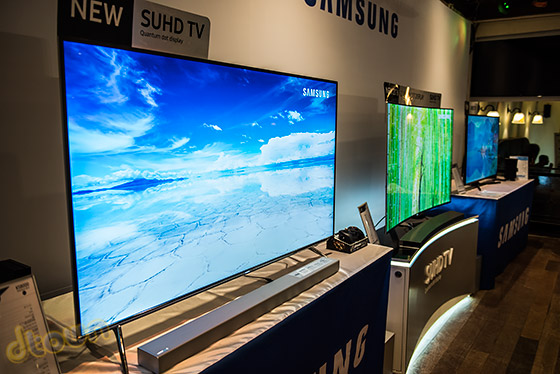 טלוויזיות סמסונג 2016 SUHD UHD HDR