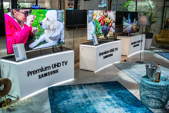 טלוויזיות סמסונג QLED 4K UHD HDR