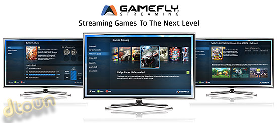 Samsung GameFly Streaming