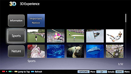 Sony 3D Experience Sony 3D Experience