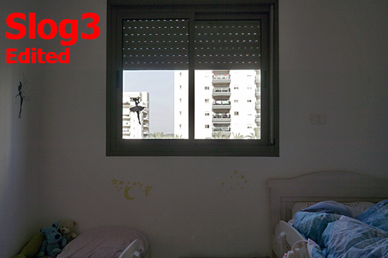 סוני A7S II - Slog3