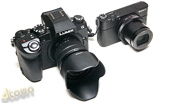 סוני RX100 IV מול פנסוניק G7