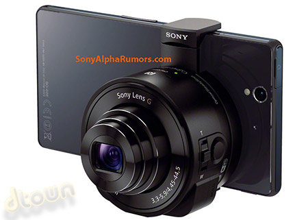 SONY DSC-QX100 - מצלמה פון איכותית