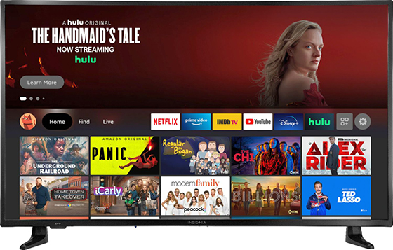 טלוויזיית Insignia עם מערכת הפעלה של Fire TV מובנית