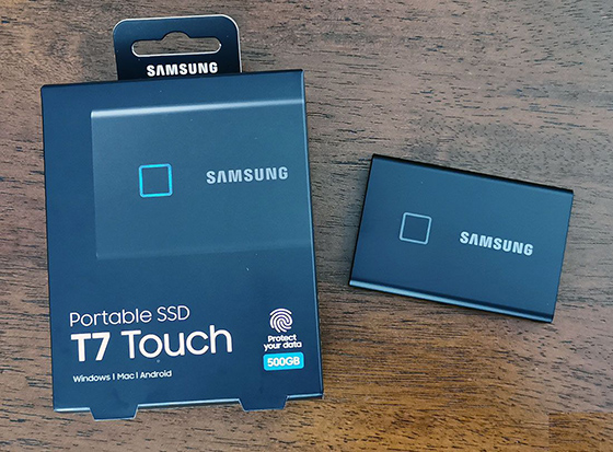 Portable SSD T7 Touch