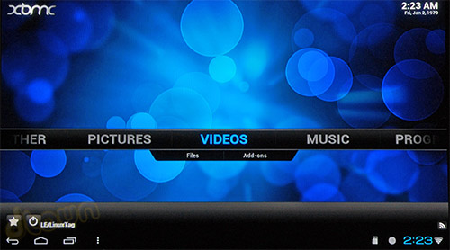 XBMC אנדרואיד