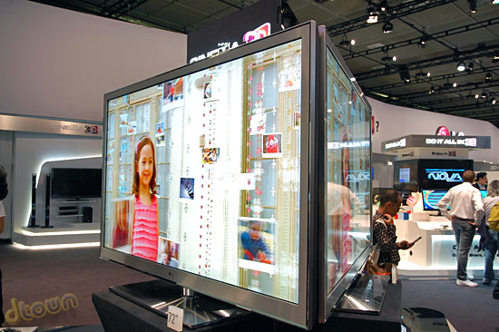 מסך תלת מימד 72" של LG מסך תלת מימד 72" של LG