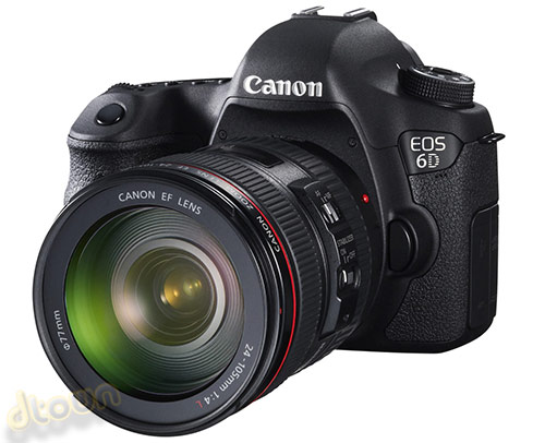 קנון EOS 6D – מצלמת כניסה לעולם ה- Full frame