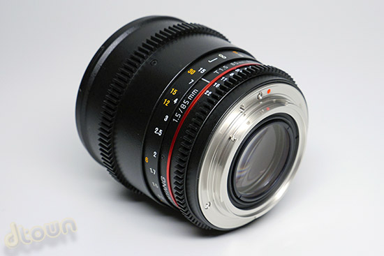 Samyang 85mm f/1.5 Aspherical IF CINE