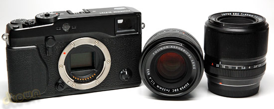 Fujifilm X-Pro1 - מצלמה עם עינית היברידית, עדשות Fujifilm X-Pro1 - מצלמה עם עינית היברידית, עדשות
