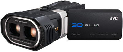 מצלמת וידאו תלת מימד JVC &ndash; GSTD1