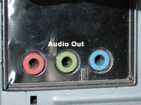 AUDIO OUT