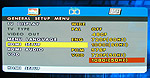 תפריט נגן DVD דגם Thomson DTH265E