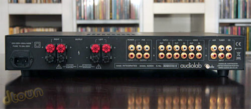 Audiolab 8200a - מגבר משולב, ביקורת Audiolab 8200a - מגבר משולב, ביקורת