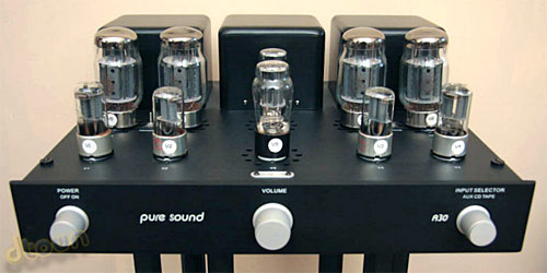 Pure Sound A30 - מגבר מנורות משולב, ביקורת Pure Sound A30 - מגבר מנורות משולב, ביקורת