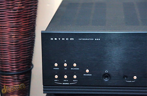 מגבר משולב Anthem Integrated 225 - ביקורת מגבר משולב Anthem Integrated 225 - ביקורת