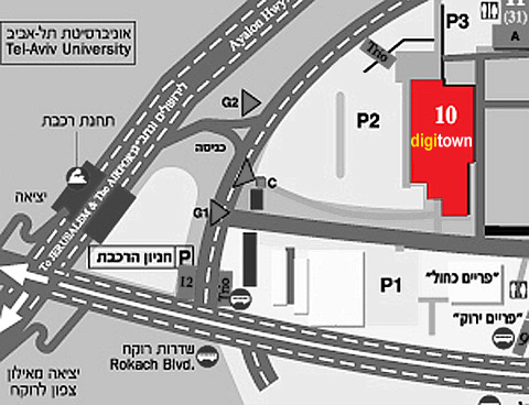 מפת digitown
